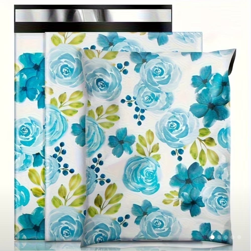 10"x13" Floral Poly Mailers Pack of 20